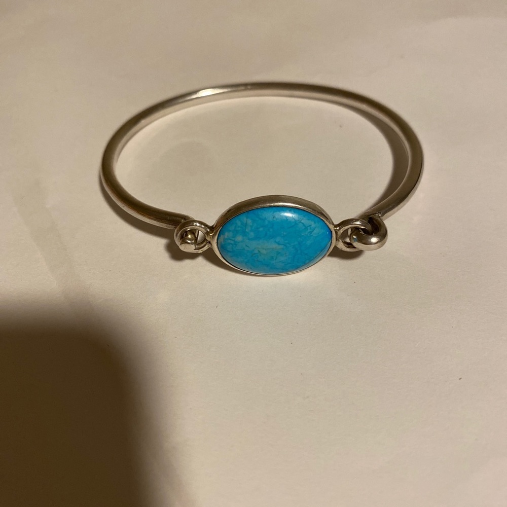 Vintage Mexican Sterling Silver 925 Turquoise